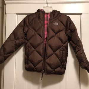 North Face reversible ski/snowboard jacket EUC